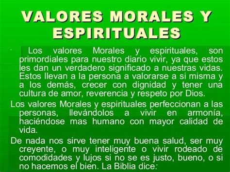 Valores Morales Imagui