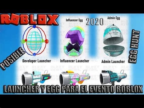 YA SALIERON LAUNCHERS Y 3 NUEVOS HUEVOSEVENTO EGG HUNT 2020ROBLOX