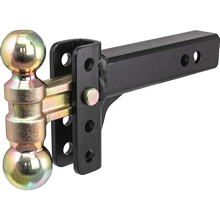 Amazon Curt Slim Adjustable Trailer Hitch Ball Mount Fits