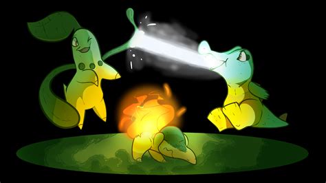 Pokemon Gen 2 Starters by polarpace on DeviantArt