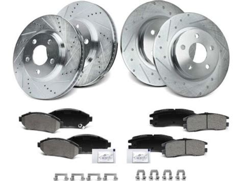 Brake Pad And Rotor Kit For 00 05 Buick Cadillac Park Avenue DeVille 3