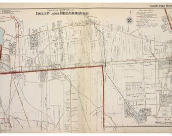 Brookhaven Old Map - Etsy