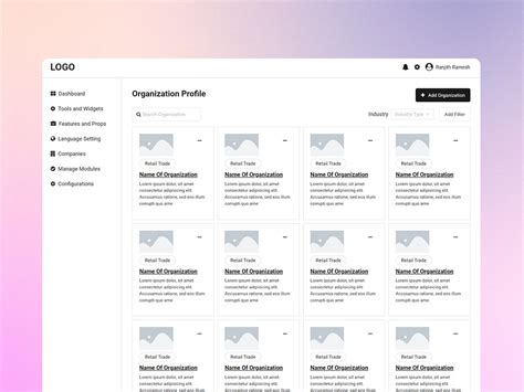 Organization Profile designs, themes, templates and downloadable ...