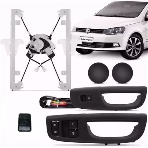 Kit Alza Cristal Volkswagen Gol Trend Original Levanta Vidri