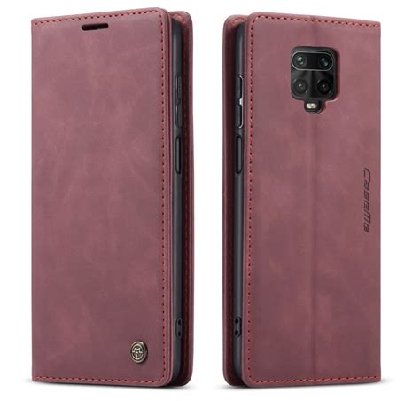 CaseMe Xiaomi Redmi Note 9 Pro Soft Slim Magnetic Flip Leather Wallet