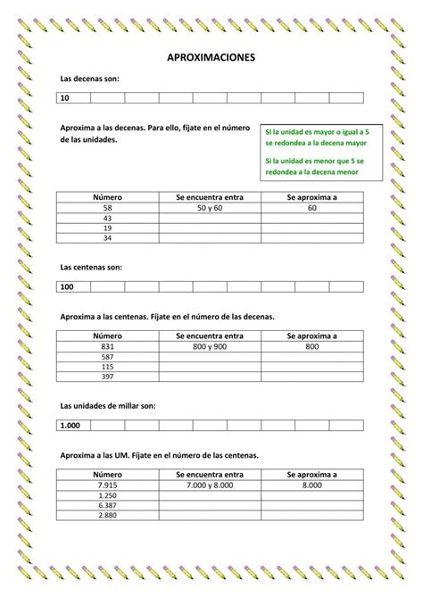 A Document With The Words And Numbers In Spanish