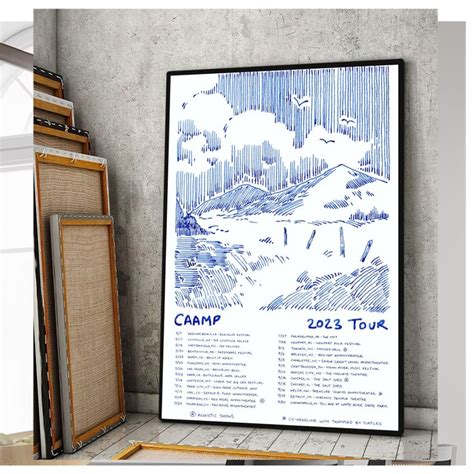 CAAMP Band 2023 Tour Poster Caamp Tour Date 2023 Unfarmed - Etsy