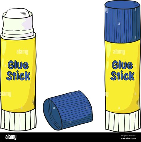 Glue Stick Drawing