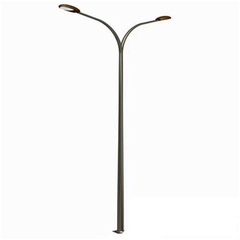 Street Light Pole Double Arm Street Light Pole Manufacturer From Chennai