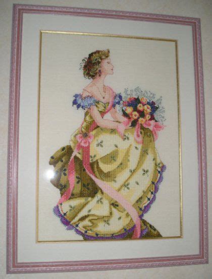 Spring Queen Mirabilia Cross Stitch Spring Queens Crafts Painting