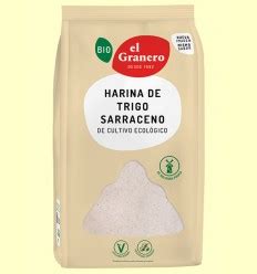 Harina De Trigo Sarraceno Bio El Granero 500 Gramos