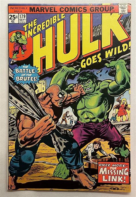 Sold At Auction Vintage Sept The Incredible Hulk No Marvel