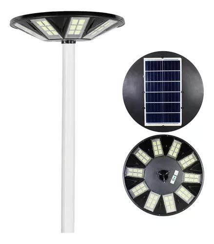 Punta De Poste Solar Led Abs W Meses Sin Inter S