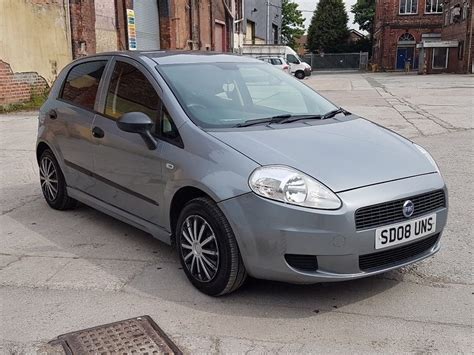 2008 FIAT GRANDE PUNTO 1 2 8V ACTIVE PETROL MANUAL 5 DOORS HATCHBACK