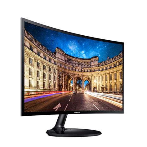 Samsung Curved LED Monitor Ultra-Slim Design C24F390FHMXZN