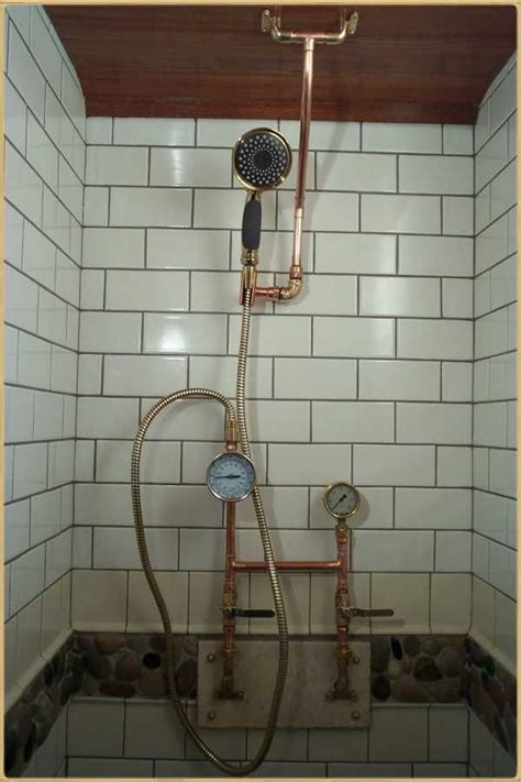 A Home Made Steampunk Shower Im Sure My Dad Could Build This For Us