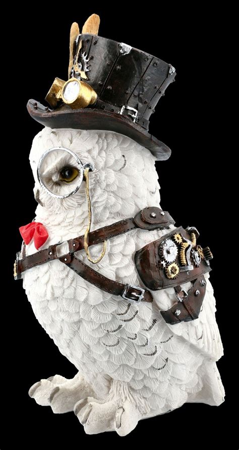 Steampunk Cogsmiths Owl Figurine Figuren Shopde