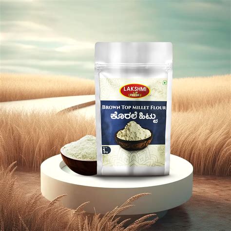 Brown Top Millet Flour – Lakshmifresh