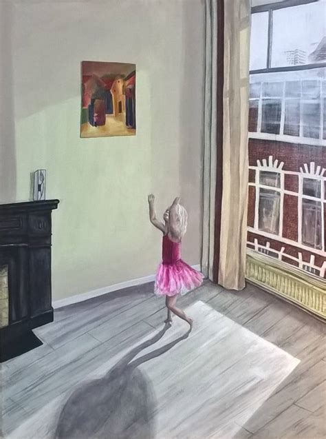 The Ballerina Painting By Angie Hickson Saatchi Art