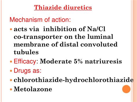 Ppt Diuretics Powerpoint Presentation Free Download Id 6409989