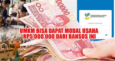 Cara Cek Daftar Bantuan Modal Usaha UMKM Cair 2 5 Jt