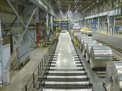 Production Process Rolling The Aluminium Story