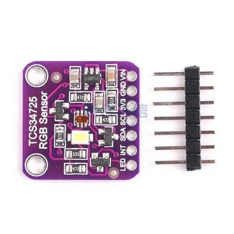 TCS34725 RGB Color Sensor Module With IR Filter And White LED At Rs 340