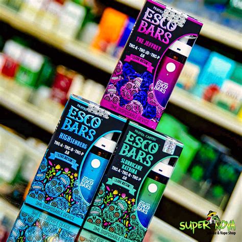 Esco Bars 3ml Thc A Blend Live Resin Disposable Vape Supernova Smoke Shop