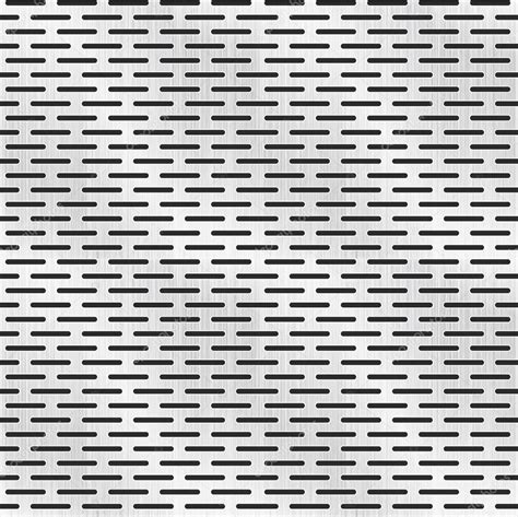 Perforated Metal Texture Seamless Pattern Stock Photo Lordmaster