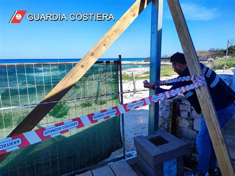 Lavori Edili Abusivi In Area Vincolata Il Sequestro Della Guardia