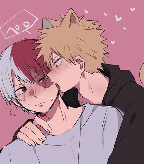 Boku No Hero Academia Todoroki Shouto Katsuki Bakugou Todobaku