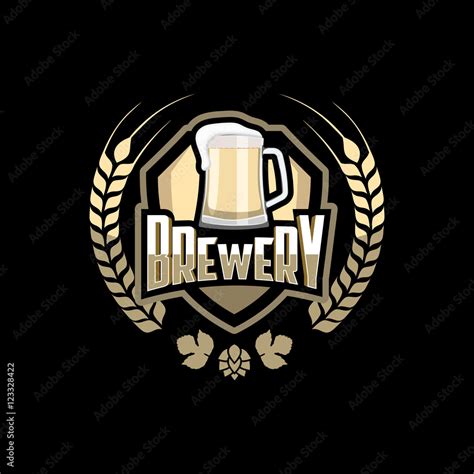 Brewery logo emblem Stock Vector | Adobe Stock