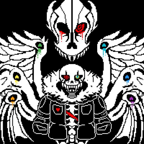 Pixilart - Sans Seraphim by brocollii-boi