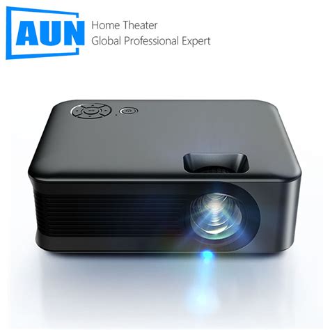 AUN Proyektor Mini Portable LED Full HD 1080P 3000lm 60W 2.5 Inch - A30 ...