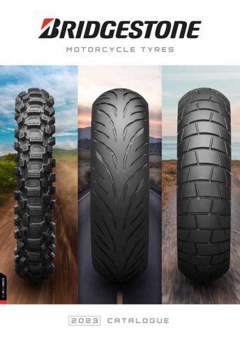 BRIDGESTONE MOTORCYCLE TYRES | Australian Catalogue by McLeod ...