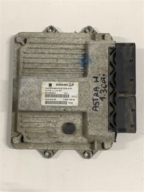 Ecu Calculator Motor Opel Astra H Cdti Gp