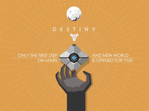 Destiny the Game flat illustration on Behance