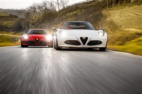 Alfa Romeo Pogea Racing C Alfa Romeo C Spider Coche Fondo De