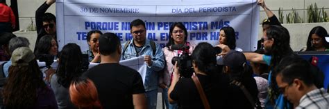 No Nos Callarán Periodistas En Guatemala Lanzan Una Campaña Para