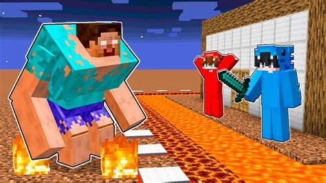 Herobrine Mutante VS La Casa Más Segura de Minecraft YouTube