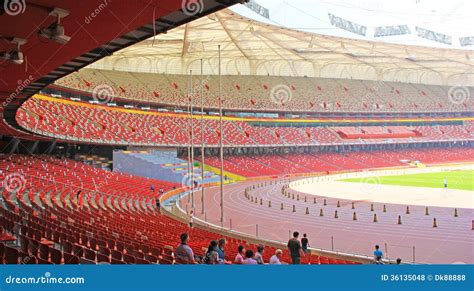 Pekín Jerarquía Nacional Del Estadio Olímpico del Pájaro S Foto de