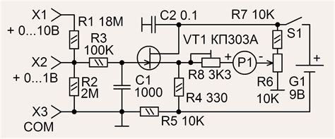 Кп303 схема включения