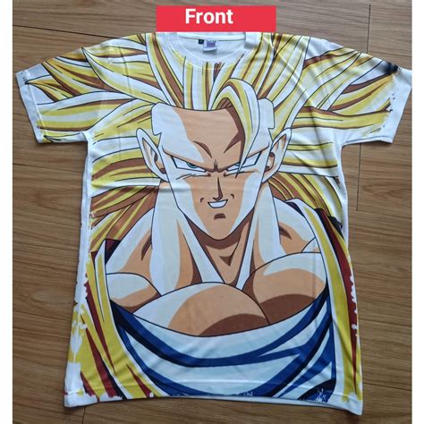 Jual KAOS DRAGON BALL AOP 11 TAG THAILAND ALL OF PRINT DEPAN BELAKANG