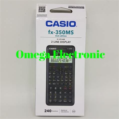 Jual Casio Fx Ms Scientific Kalkulator Sekolah Calculator Kuliah