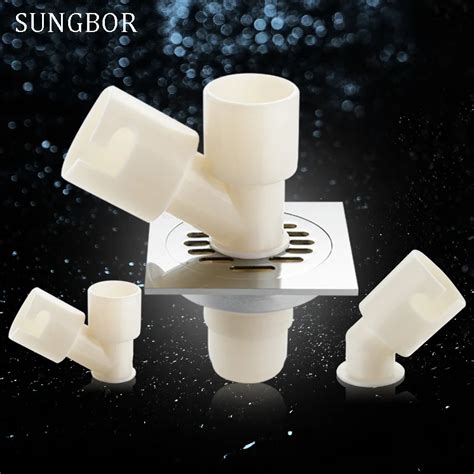 Free Shipping Washing Machine Floor Drain Connector Roller Drain Pipe