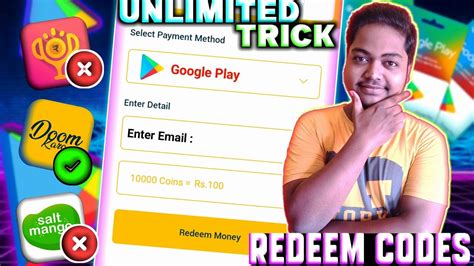 Op Trick Google Play Gift Card Earning App Free Redeem Code