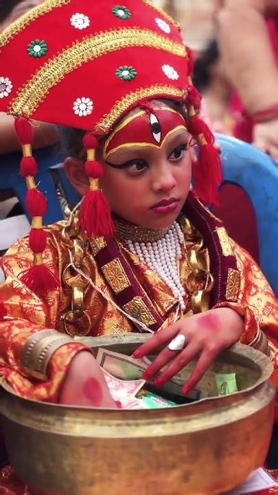 kumari pooja  patan durbar square indrajatra kumariless youtube