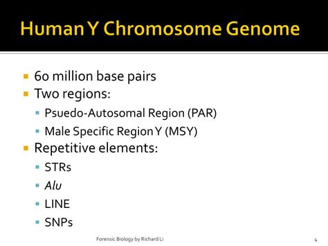 PPT Forensic Biology By Richard Li PowerPoint Presentation Free