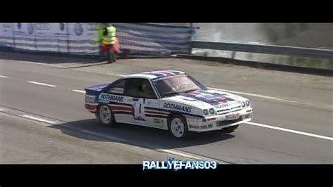 Opel Manta 400 Group B Rally Car Best Of Sound And Action YouTube