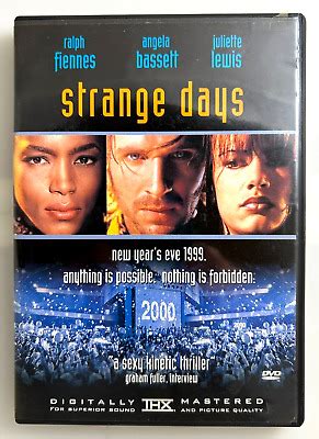 Strange Days DVD Juliette Lewis Ralph Fiennes Angela Bassett K